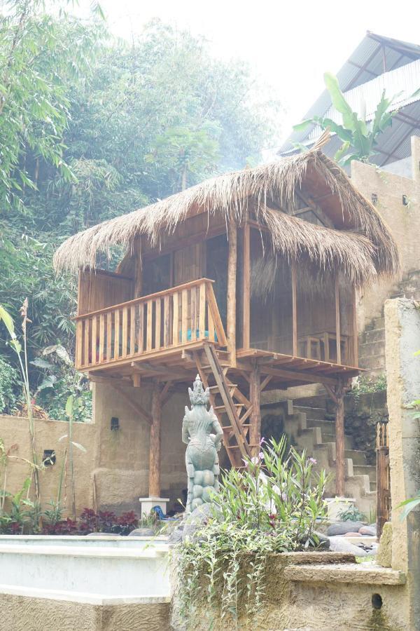 Bali Bamboo Jungle Huts And Hostel Tampaksiring Zewnętrze zdjęcie