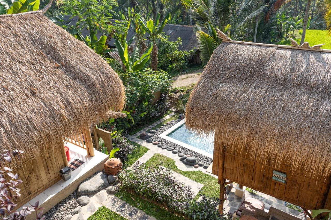 Bali Bamboo Jungle Huts And Hostel Tampaksiring Zewnętrze zdjęcie