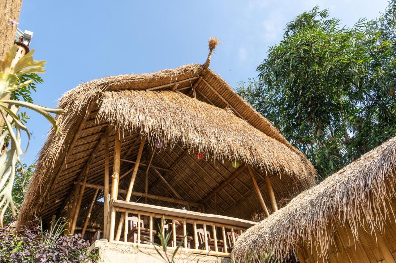 Bali Bamboo Jungle Huts And Hostel Tampaksiring Zewnętrze zdjęcie